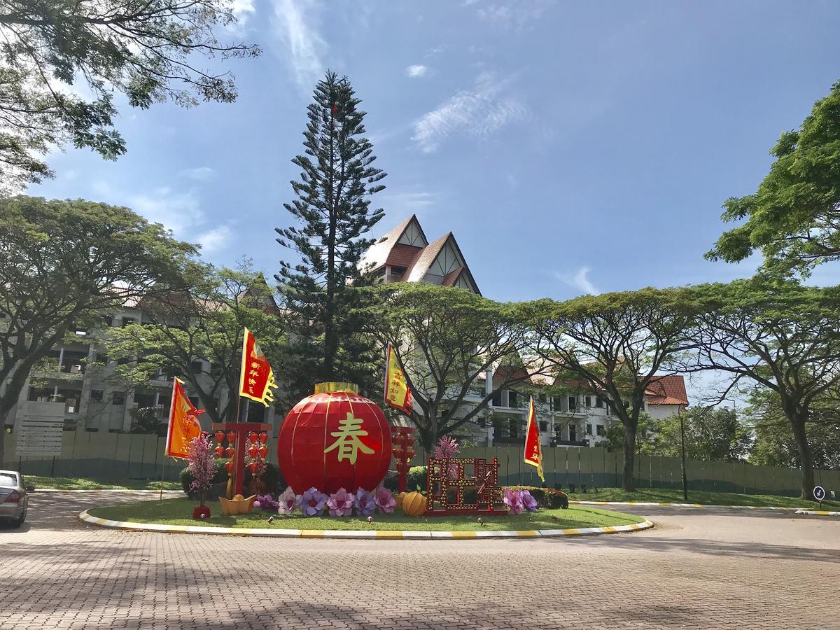 Melaka Afamosa Resort D'Amour Comfortable And Healing With Theater Projector Private Villa With Garden View Swimming Pool Seasonal Christmas Theme Camera foto